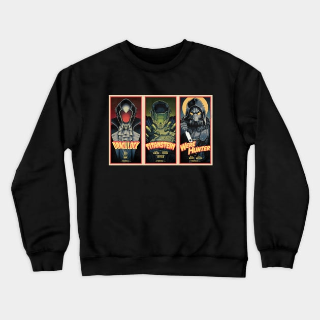 Festival of the Lost Triple Feature Crewneck Sweatshirt by IanPesty